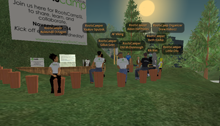 Snap of RootsCamp SL Day 1