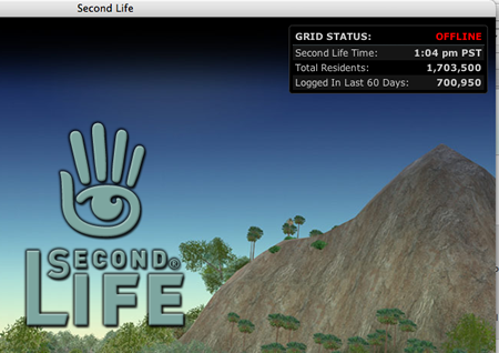 Second Life is Offline
