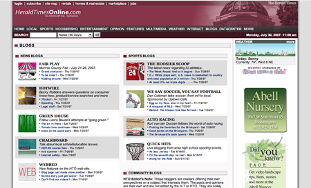 Hoosier Times Blog Directory